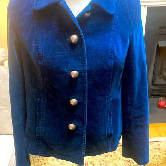 Sigrid Olsen beautiful short jacket with adorable buttons - Picture 2 of 7